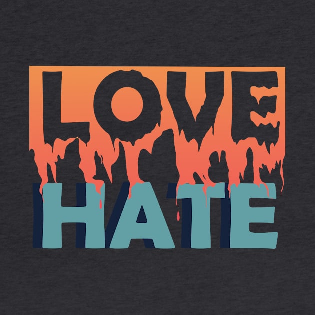 Love vs Hate by AshArt